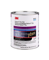 3M Platinum Plus body filler, lightweight, easy-sand.