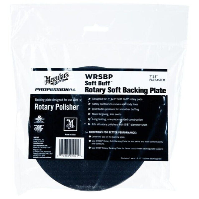 Meguiars WRSBP Soft Buff Rotary Soft Backing Plate