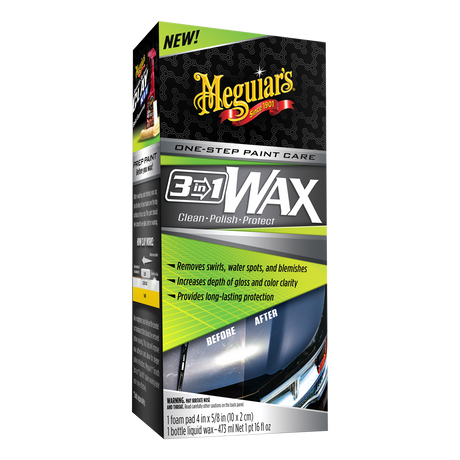 Meguiars G191016 3 In 1 Wax