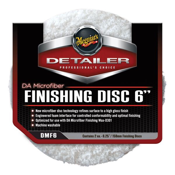 Da Microfiber Finishing Disc 6" (2-Pack)