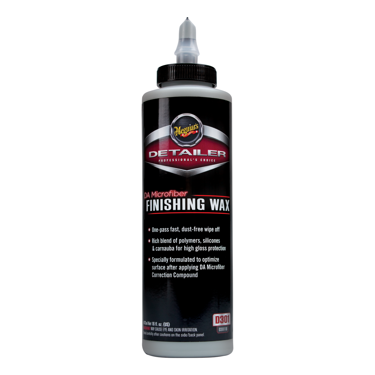 Cera de acabado de microfibra Meguiars DA