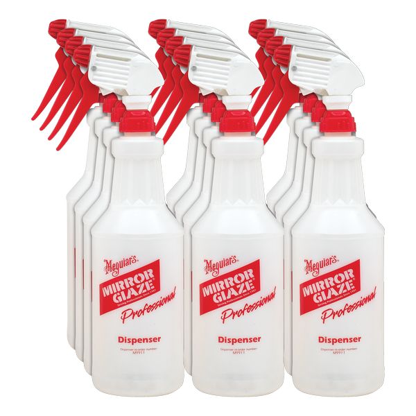 Meguiars D20100PK12 Generic Spray Bottle 32 Oz