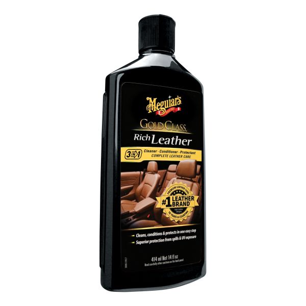 Meguiars G7214 Gold Class Leather Cleaner & Conditioner