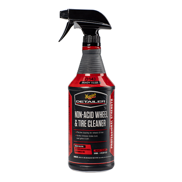 Meguiars DRTU14332 Non Acid Wheel & Tire Cleaner (32 Oz)